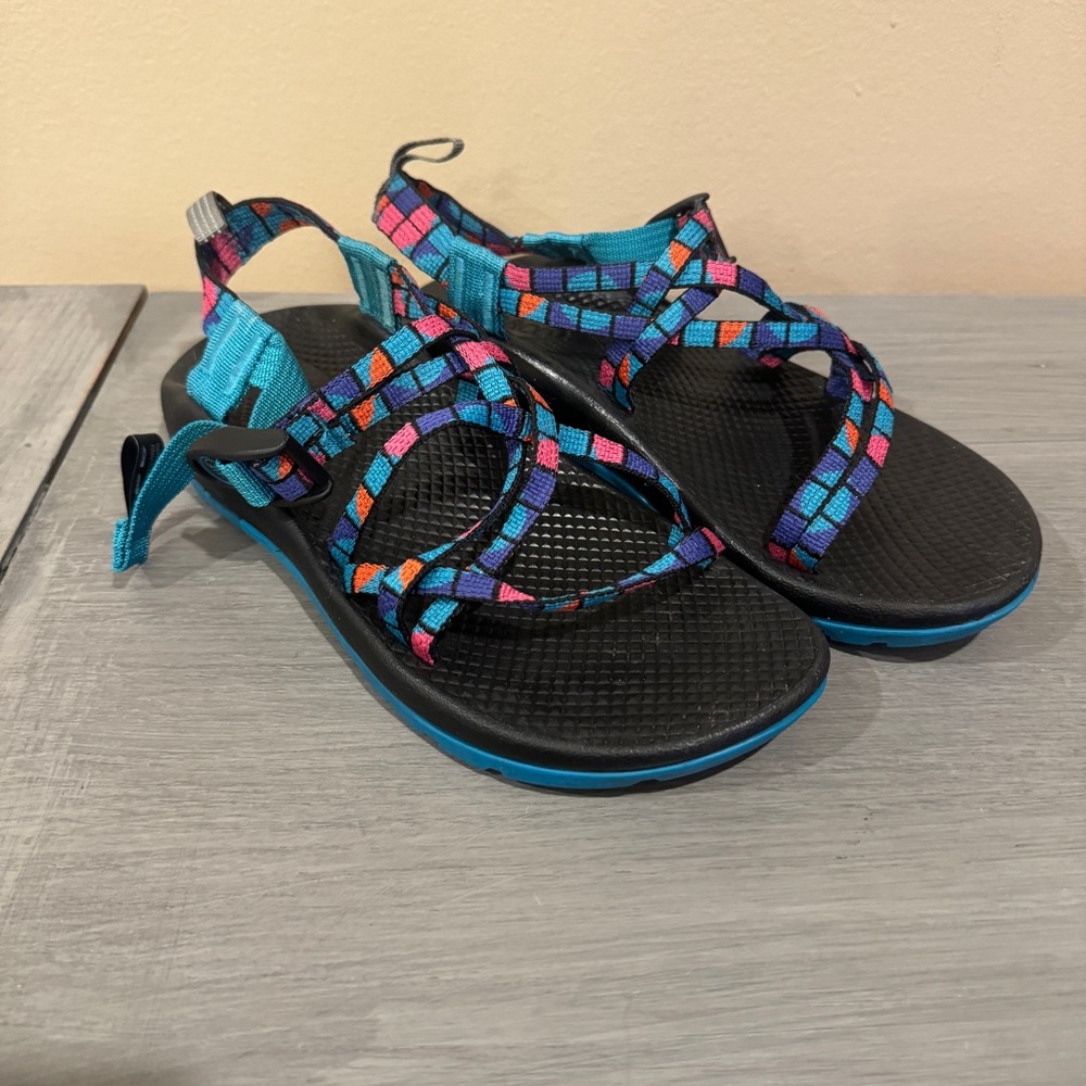 Chaco ZX1 Ecotread Sandals Kids 6 Boys Girls Multicolor Performance‎ Shoe